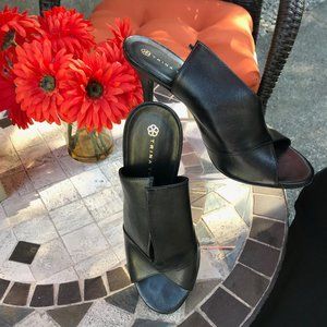 Trina Turk Black Heel Sandals